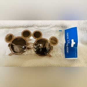 Tokyo Disney Brown Mickey Mouse Glasses